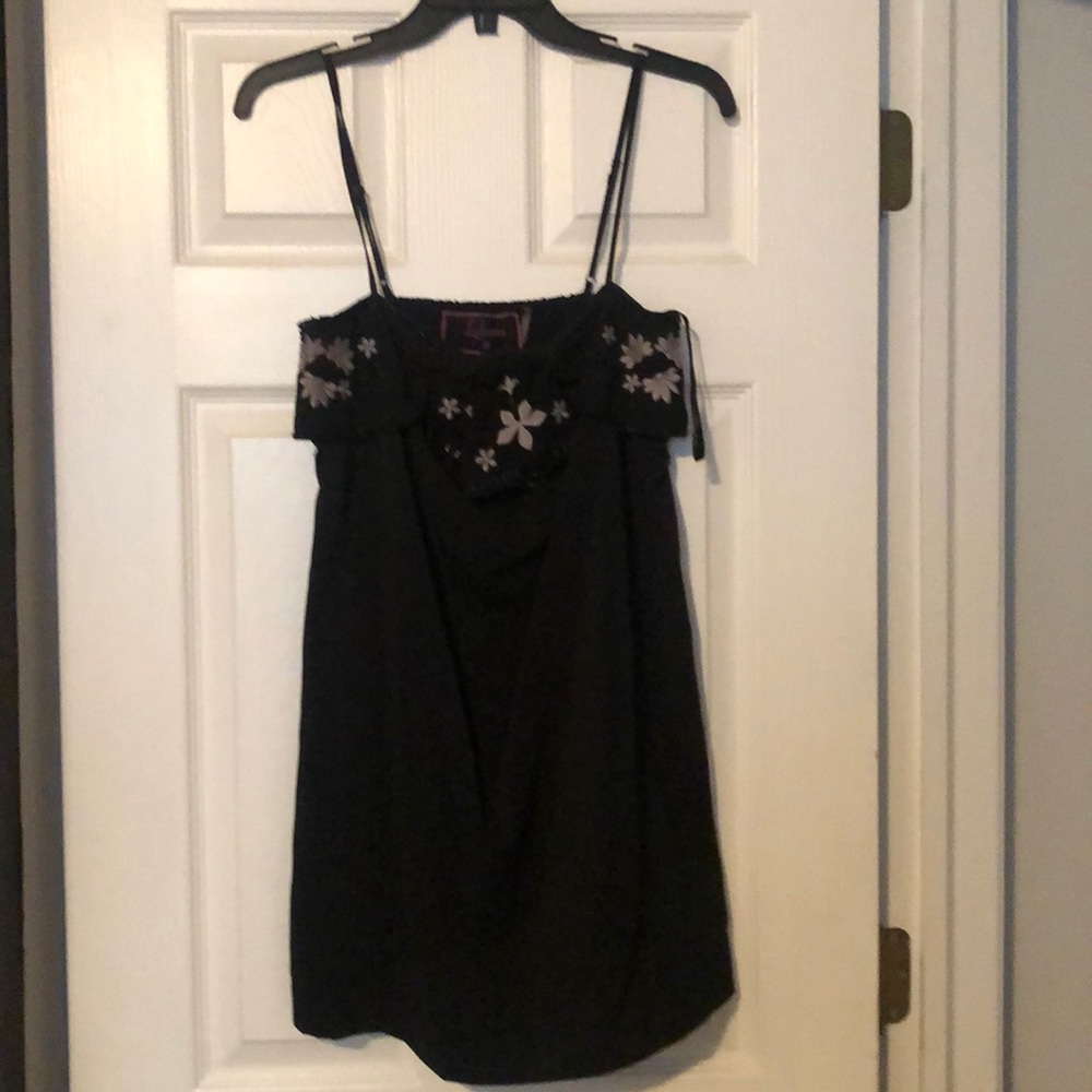 Black babydoll dress